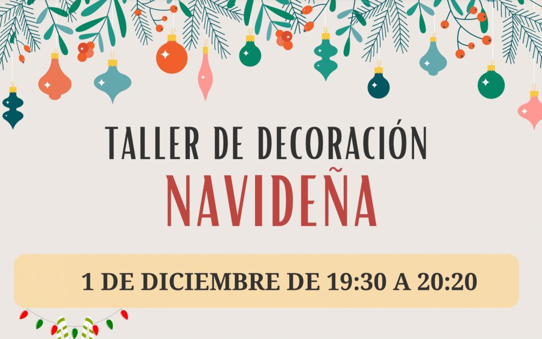 Famiguada, Alerguada y el Ayuntamiento de Guadalajara organizan un taller de decoración navideña