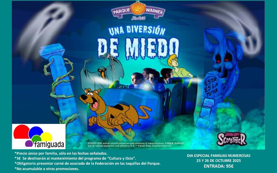 Jornadas familiares en el Parque Warner